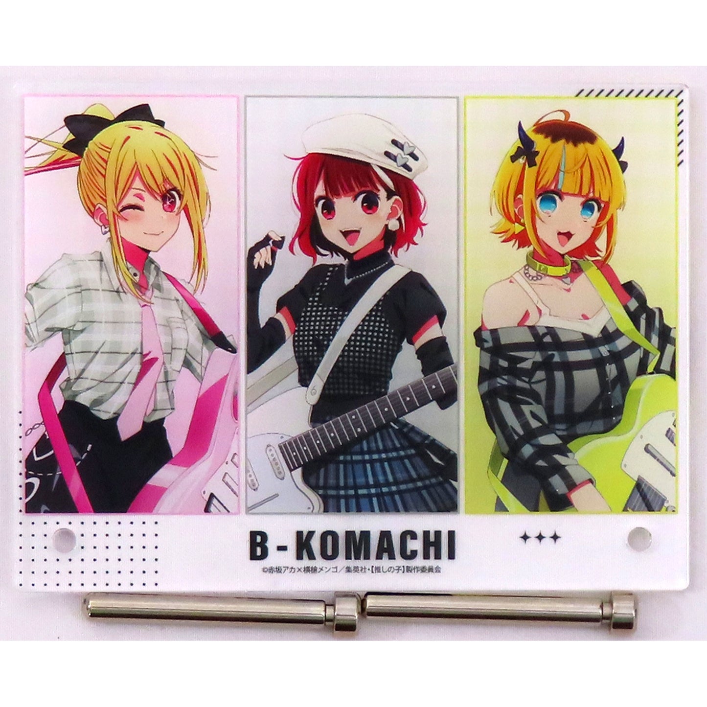 New B-Komachi Illustration Rock Band Ver. Oshi no Ko A6 Acrylic Panel [USED]