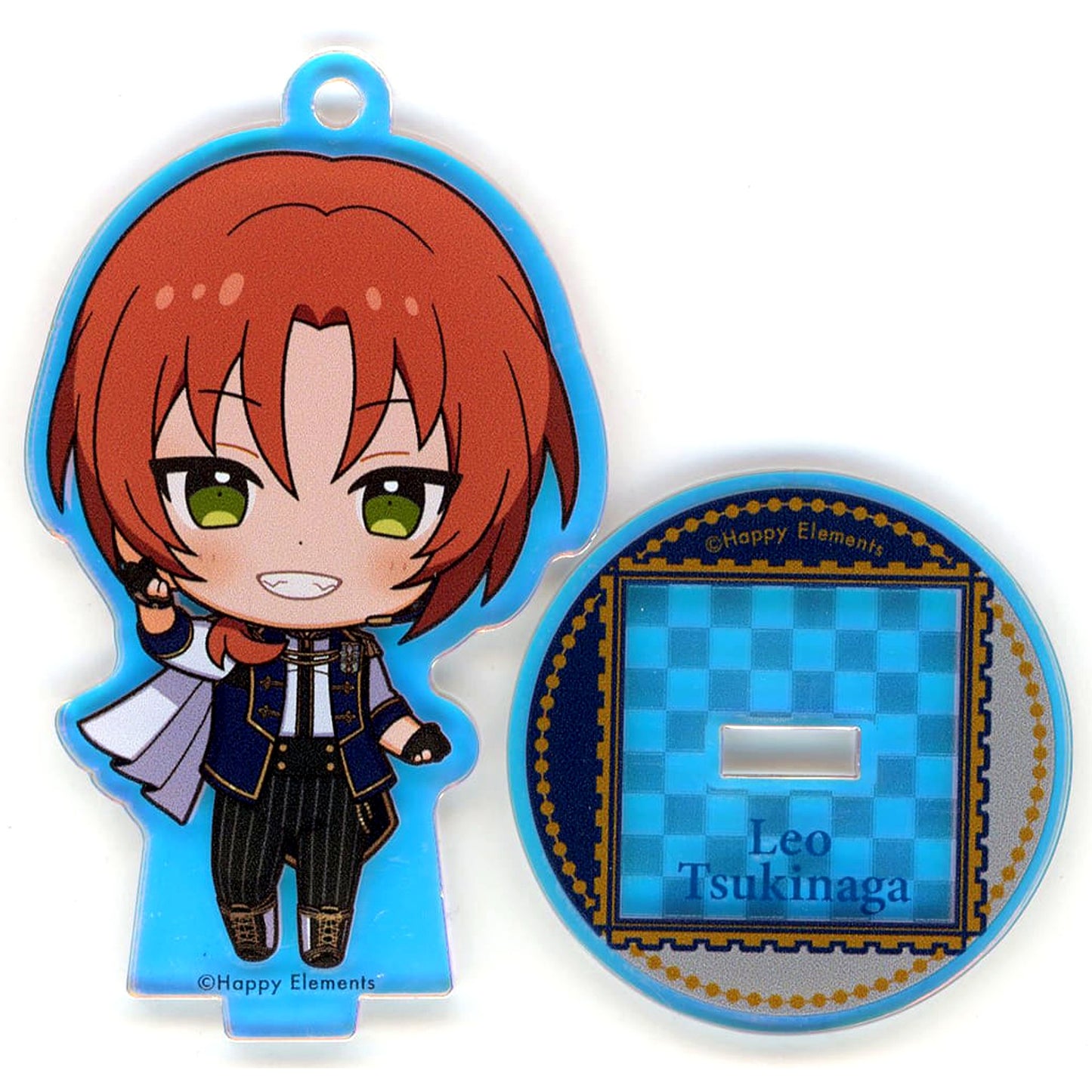Leo Tsukinaga Ensemble Stars!! Reminiscence Selection Checkmate x animatecafe Trading Newly Illustrated Visual Aurora Acrylic Stand Collection Knights Outfit Ver. [USED]