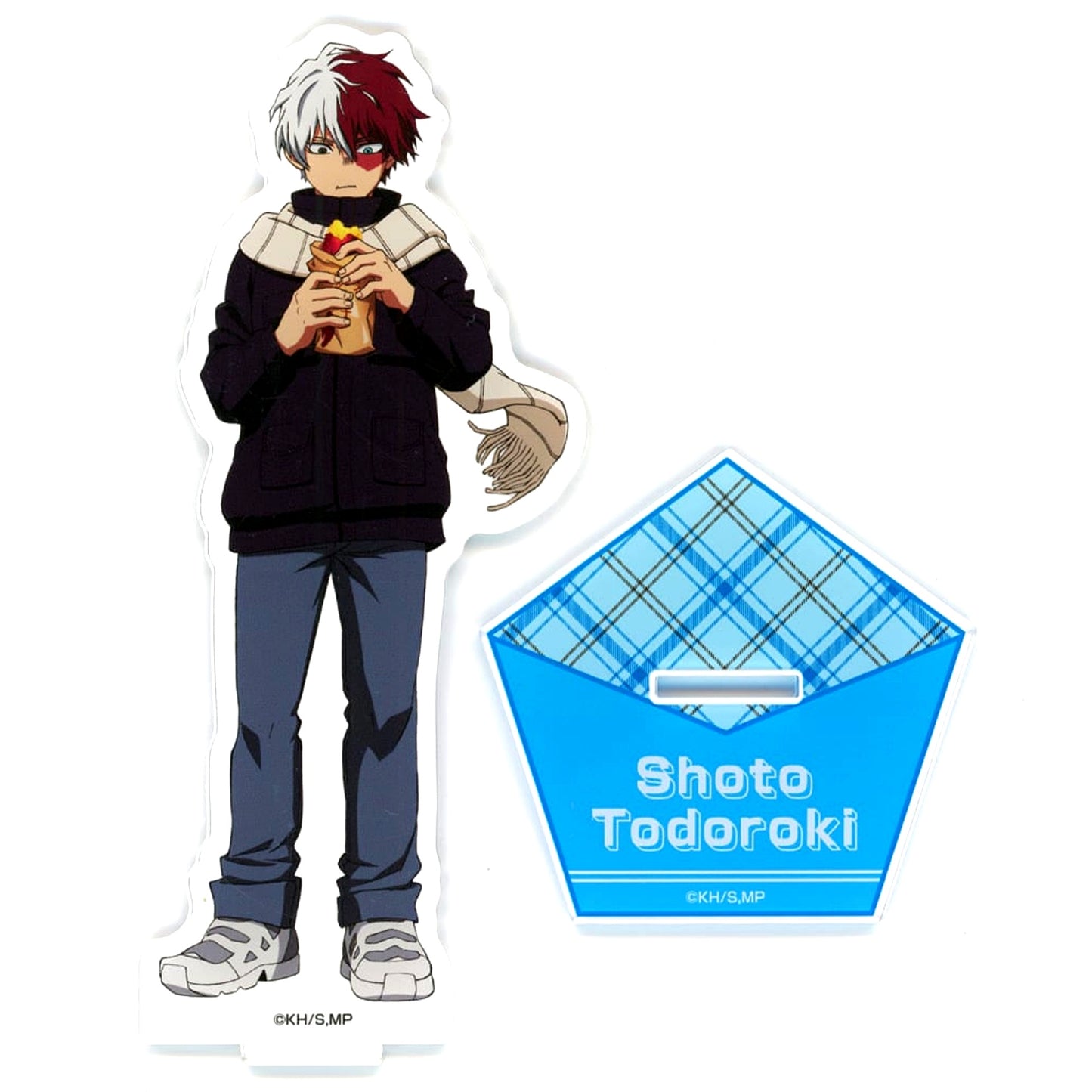 Shoto Todoroki My Hero Academia x Don Quijote Drawn BIG Acrylic Stand Roasted Sweet Potato ver. [USED]