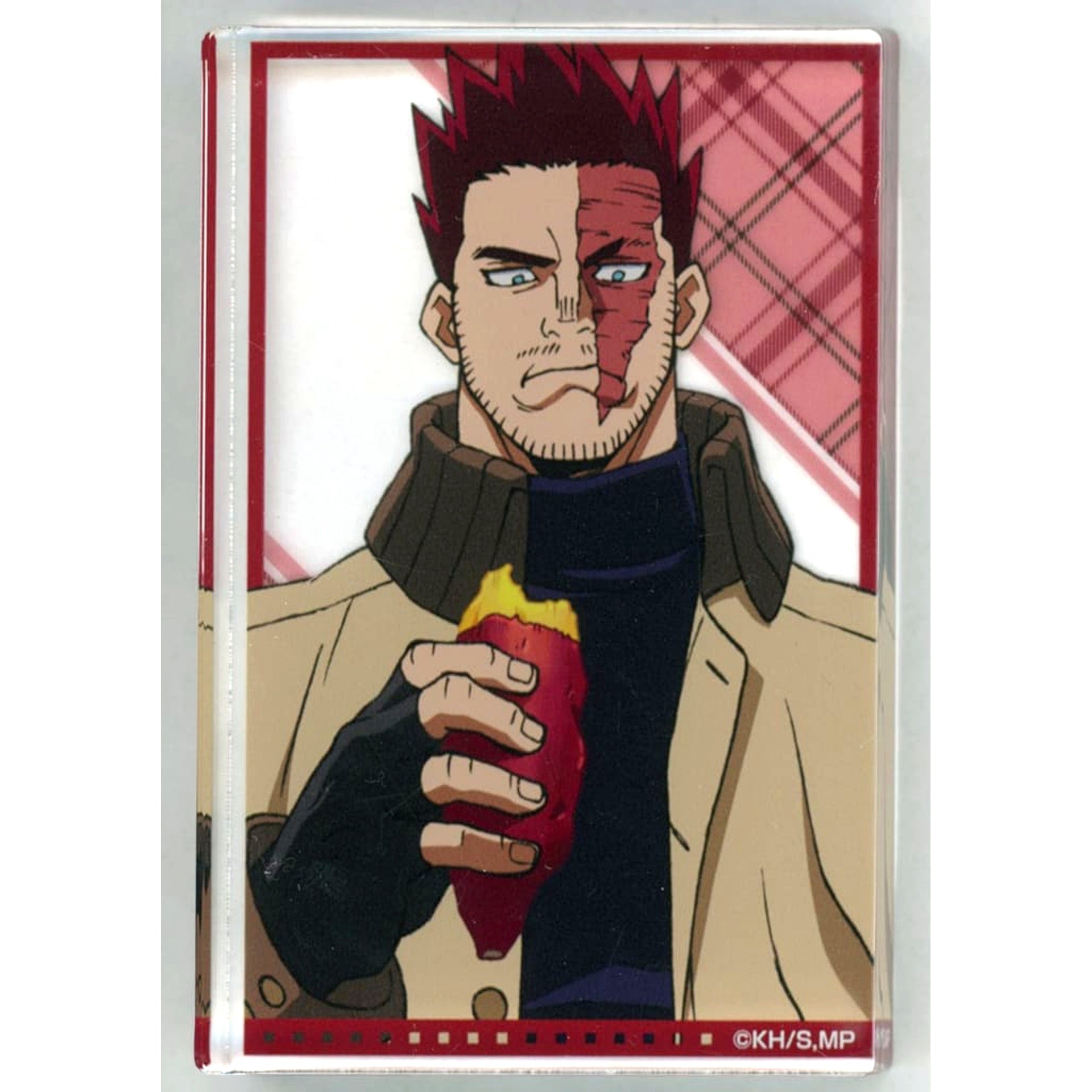 Endeavor My Hero Academia x Don Quijote Drawn Acrylic Block Collection Roasted Sweet Potato ver. [USED]