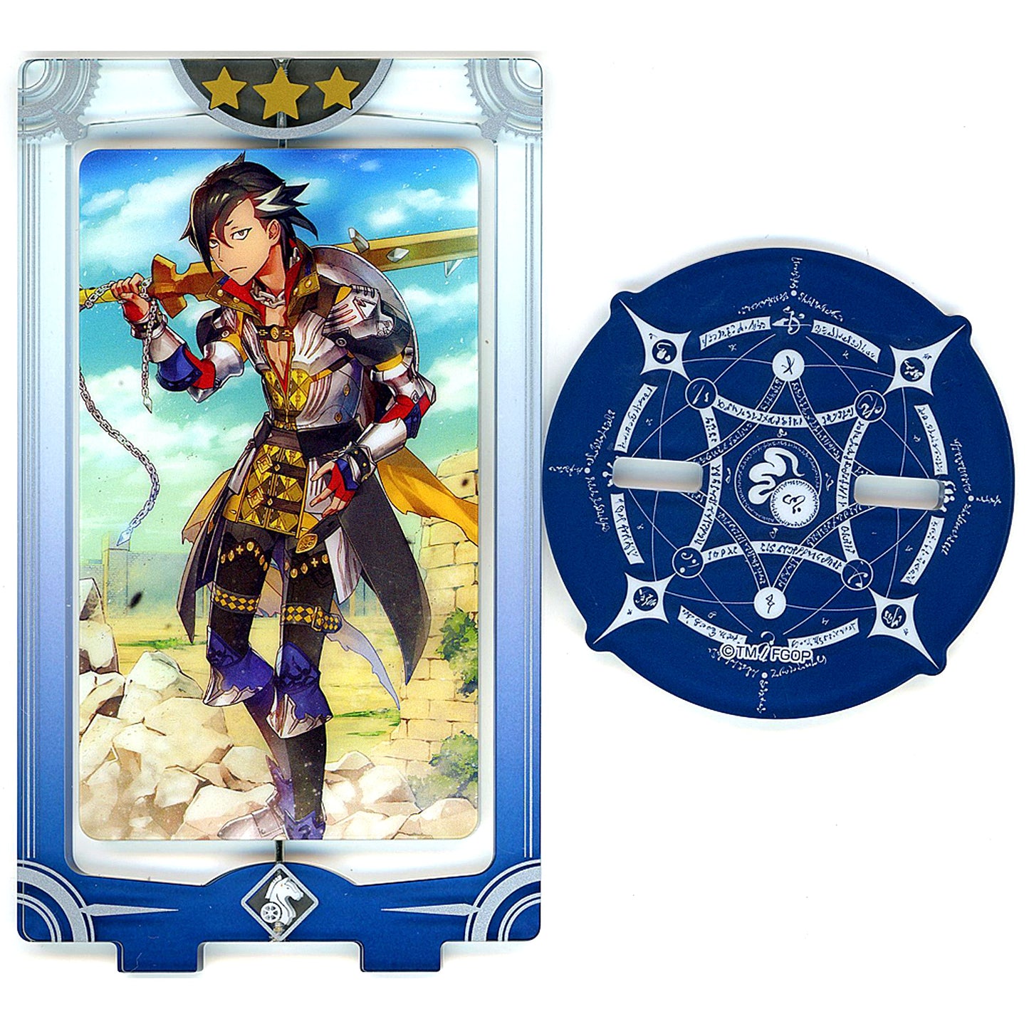 Rider / Mandricardo Limited BOX Purchase Bonus Fate/Grand Order Rotating Acrylic Stand Vol.1 AGF2023 [USED]