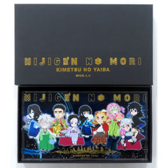 Demon Slayer: Kimetsu no Yaiba Shinobu Kocho & Others Pattern B Pillar Acrylic Block Part 2 Nijigen no Mori Limited Acrylic Item [USED]