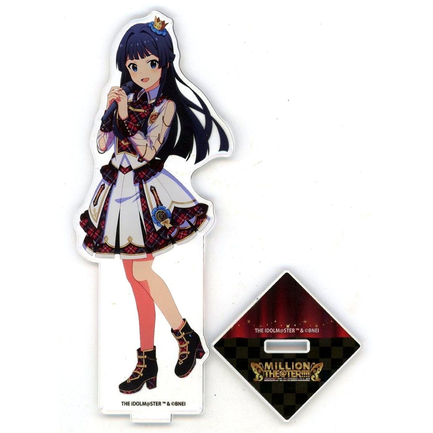Shizuka Mogami The Idolmaster Million Live! Official Acrylic Stand 10th Act-4 Commemoration ver. [USED]