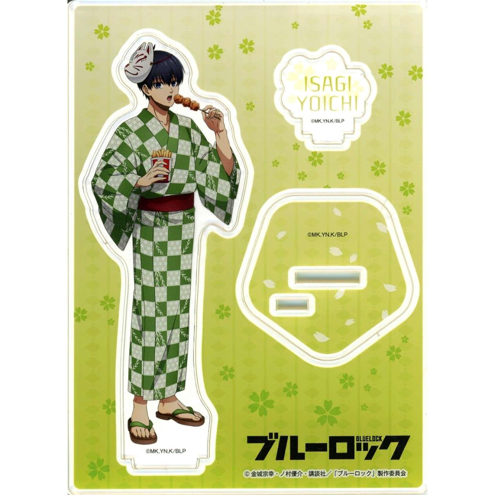 Yoichi Isagi Acrylic Stand Ennichi Blue Lock TREE VILLAGE CAFE 2024 [USED]