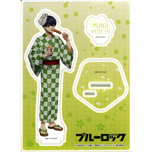 Yoichi Isagi Acrylic Stand Ennichi Blue Lock TREE VILLAGE CAFE 2024 [USED]