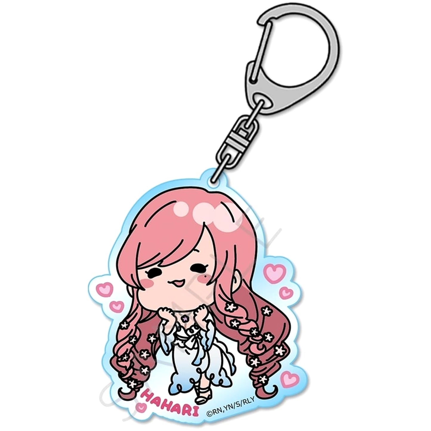 The 100 Girlfriends Who Really, Really, Really, Really, Really Love You Hahari Hanazono MH Acrylic Keychain Keychains [USED]