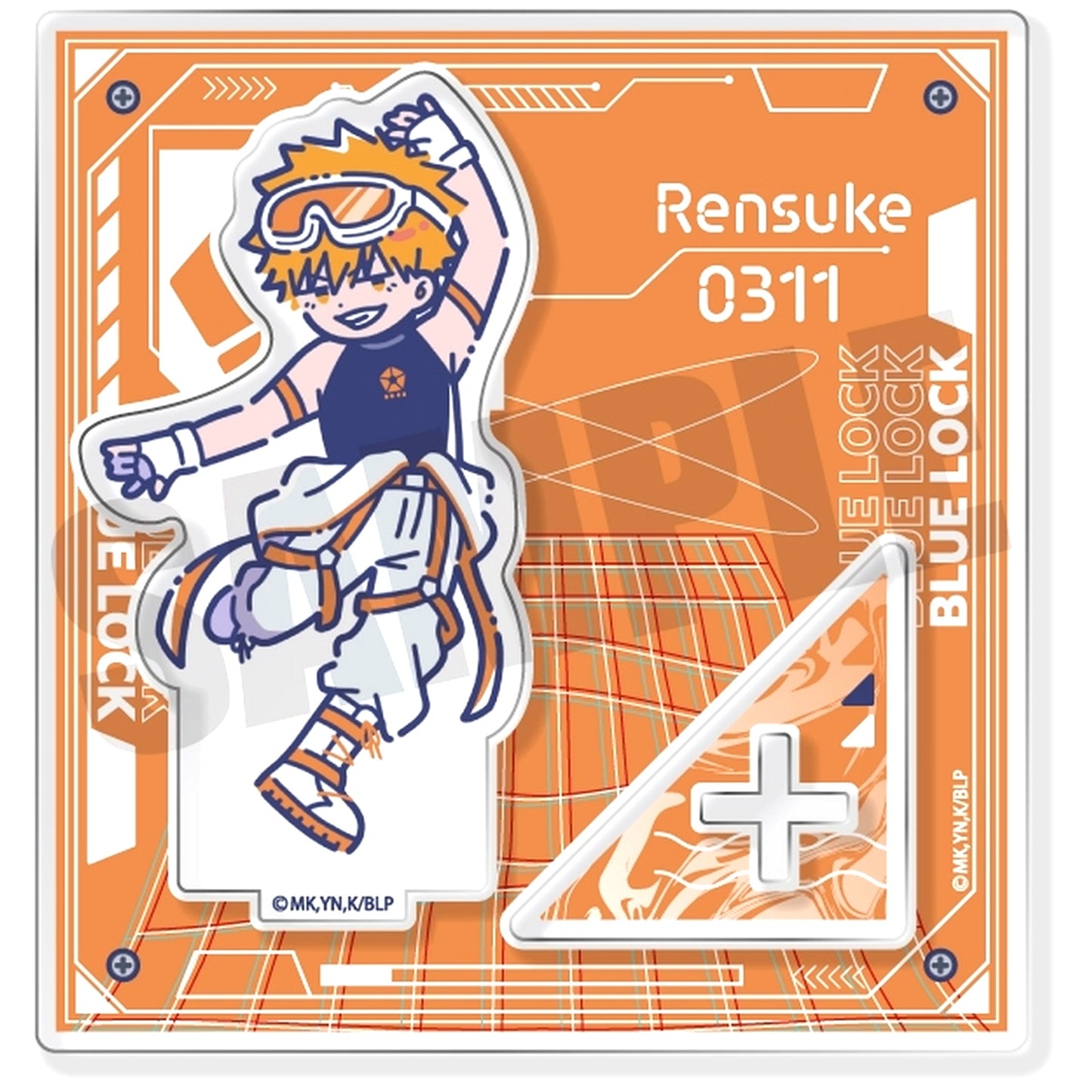 Rensuke Kunigami D. Retpop 5th Acrylic Stand Blue Lock [USED]