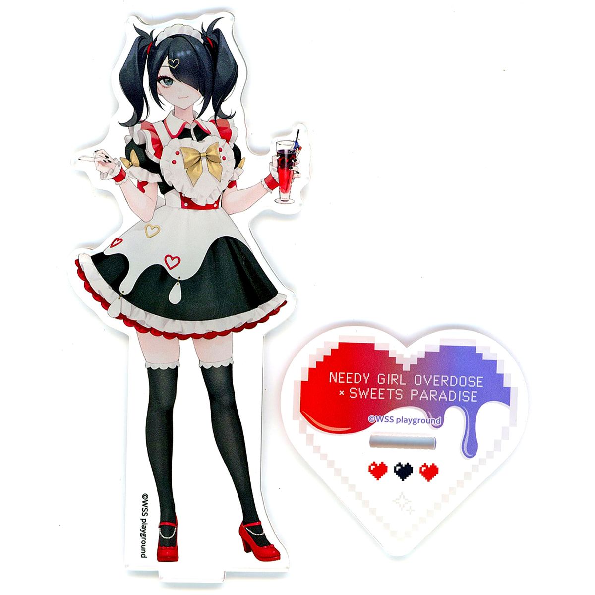 Ame-chan Life-size Acrylic Stand Needy Girl Overdose x SWEETS PARADISE [USED]