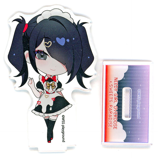 Ame-chan Maid Outfit Mini Character Acrylic Stand NEEDY GIRL OVERDOSE x Sweets Paradise [USED]