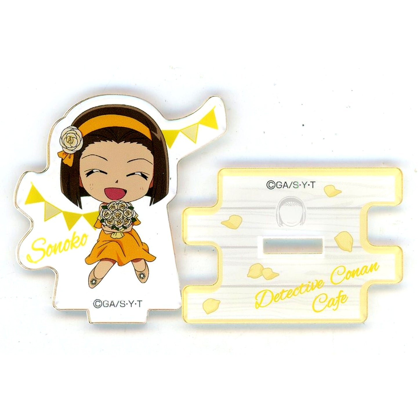 Sonoko Suzuki Detective Conan Cafe 2024 Mini Acrylic Stand A [USED]
