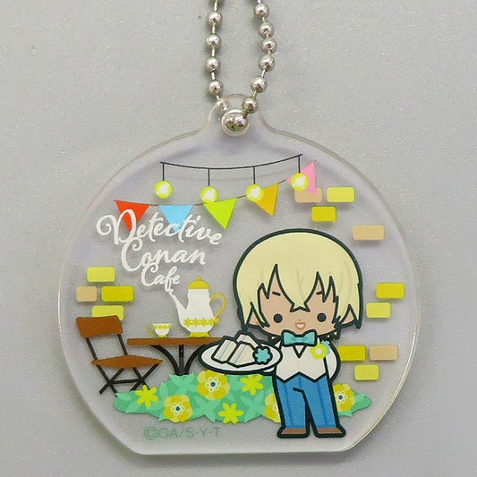 Toru Amuro Detective Conan Cafe 2024 Acrylic Keychain B [USED]