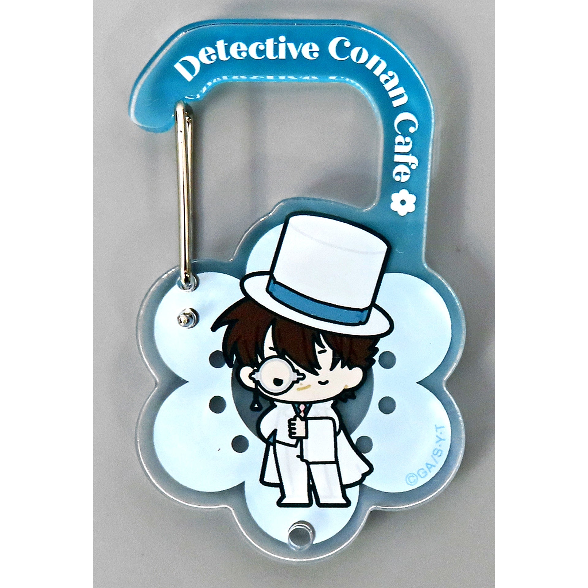 Kaitou Kid Detective Conan Cafe 2024 Acrylic Carabiner [USED]