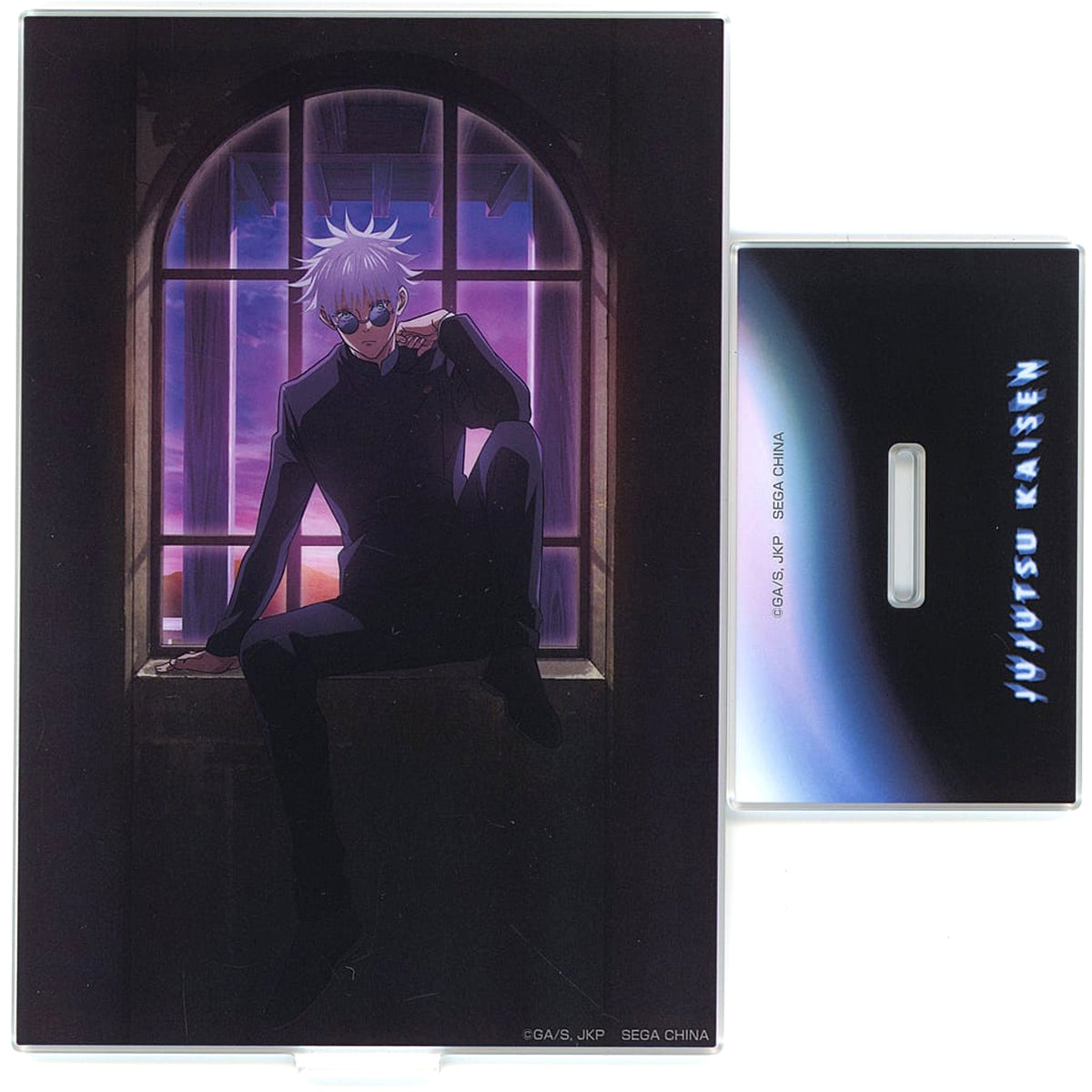 Jujutsu Kaisen Satoru Gojo Sunset Sega Lucky Kuji Gunjo Rakujitsu Acrylic Stand Prize D [USED]