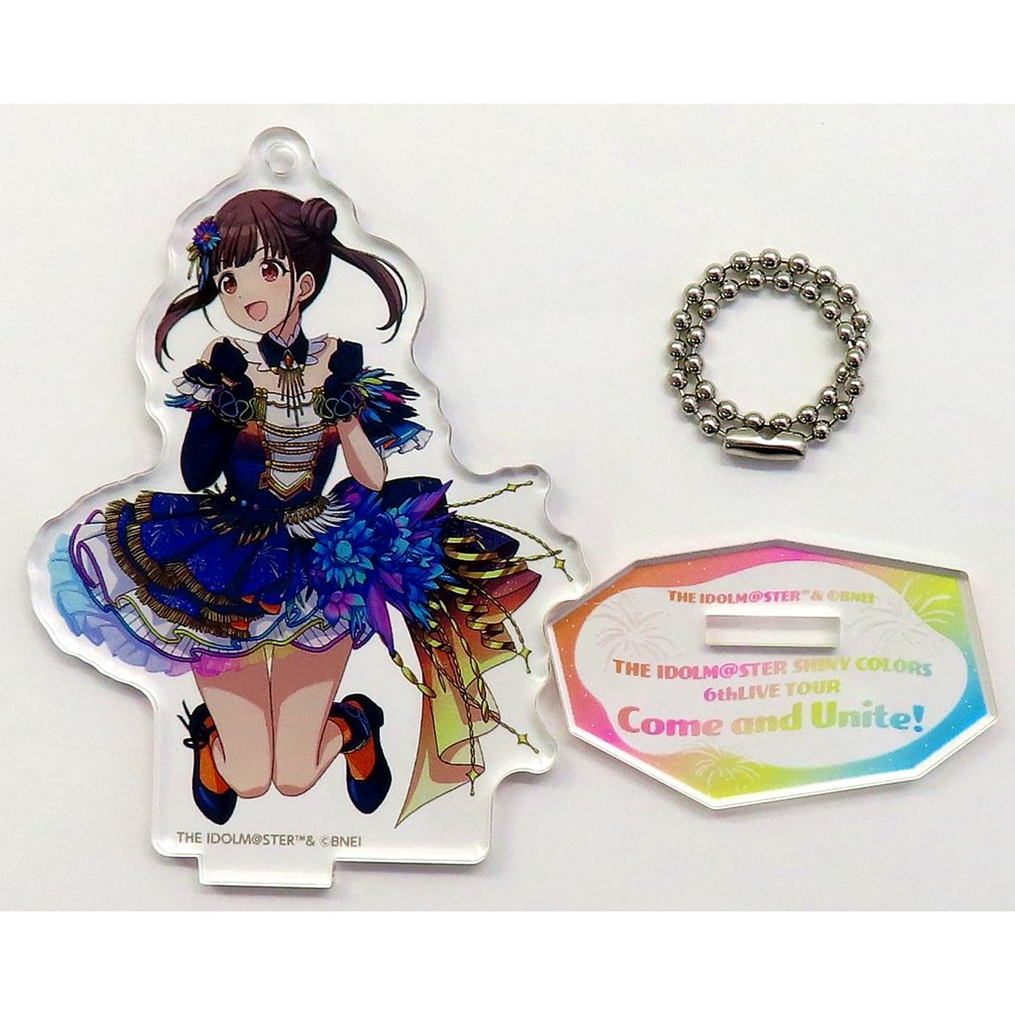 Chiyoko Sonoda The Idolmaster Shiny Colors Official Acrylic Stand Keychain Fantastic Fireworks ver. [USED]