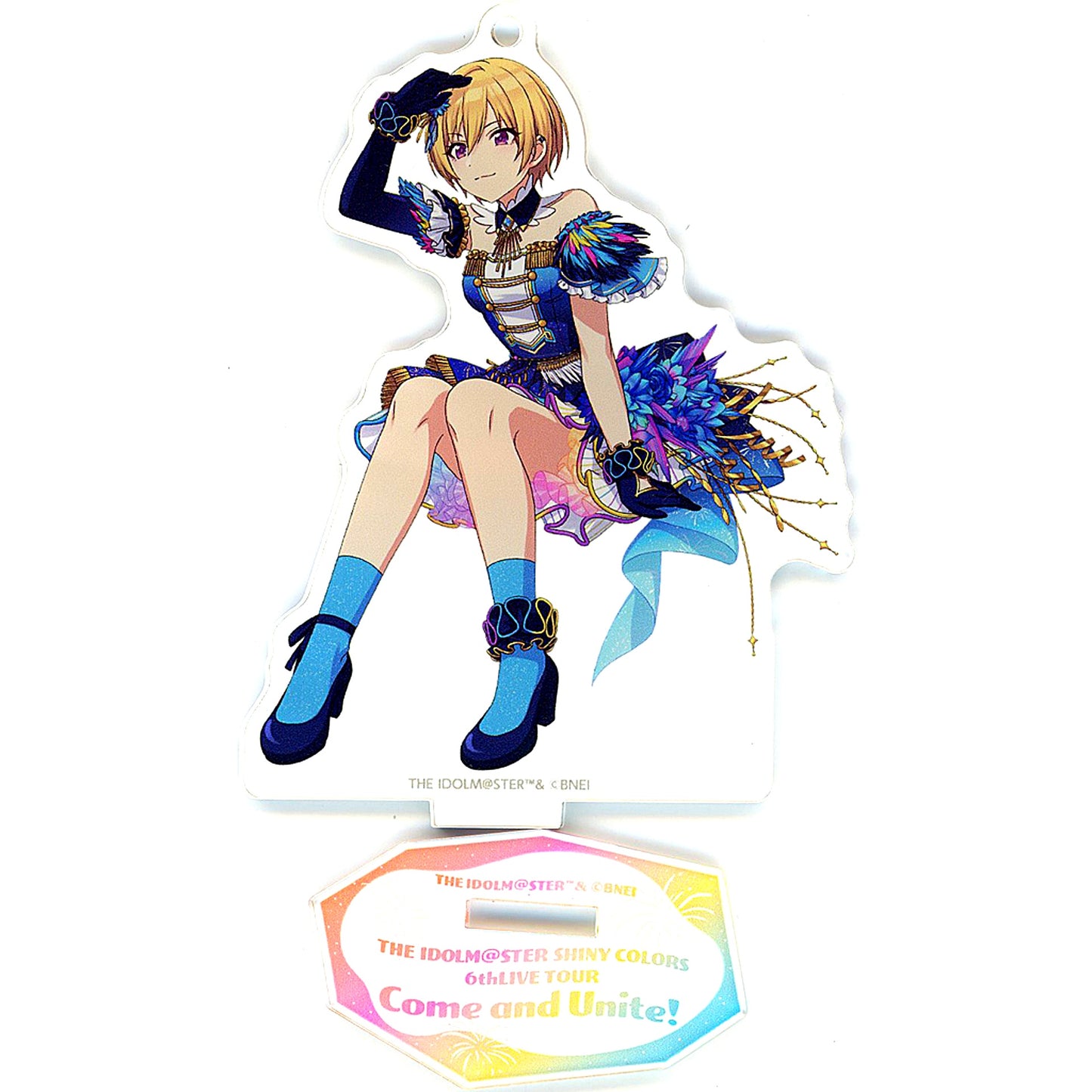 Juri Saijo Fantastic Fireworks Ver. Idolmaster Shiny Colors Official Acrylic Stand Keychain [USED]