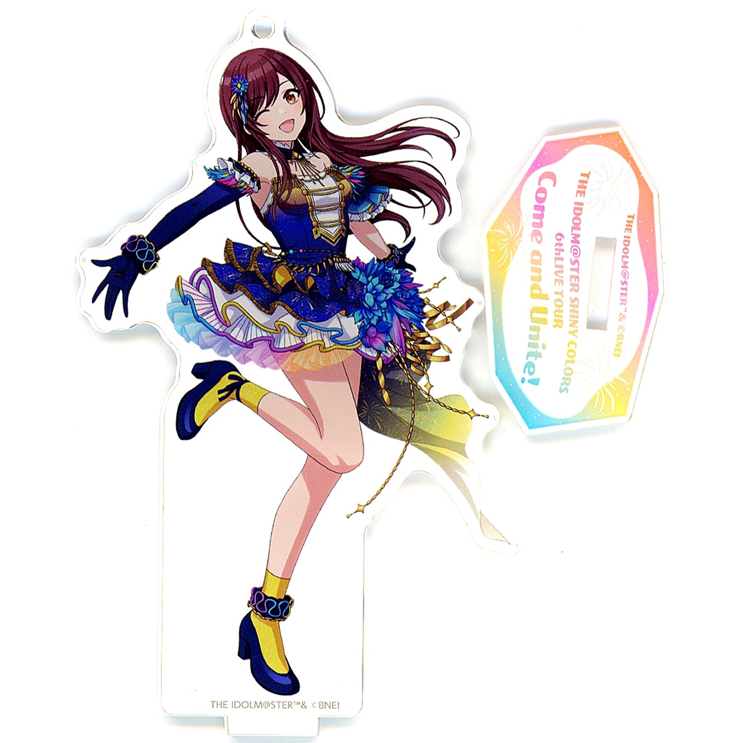 Amana Osaki The Idolmaster Shiny Colors Official Acrylic Stand Keychain Fantastic Fireworks ver. [USED]