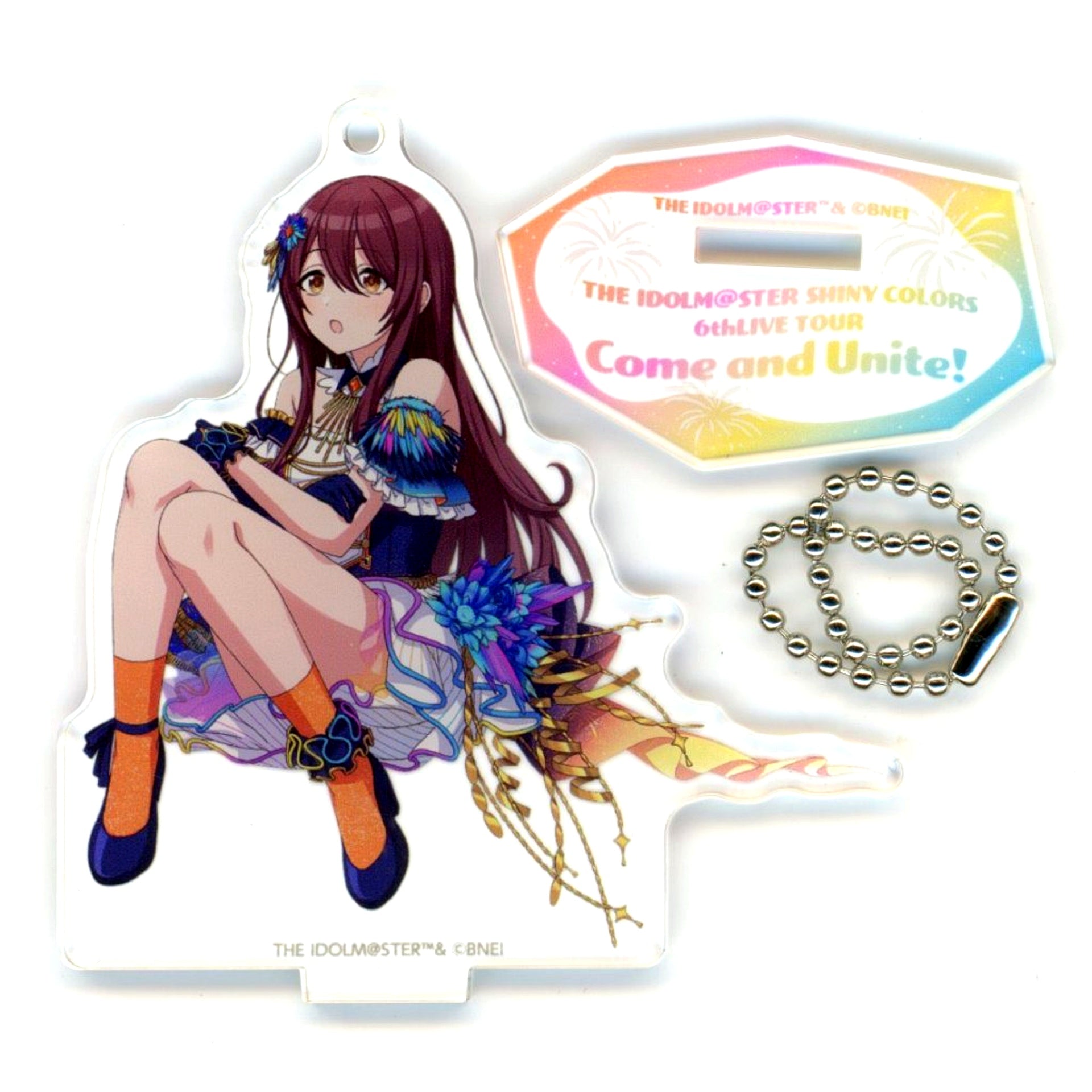 Tenka Osaki Fantastic Fireworks Ver. Idolmaster Shiny Colors Official Acrylic Stand Keychain [USED]