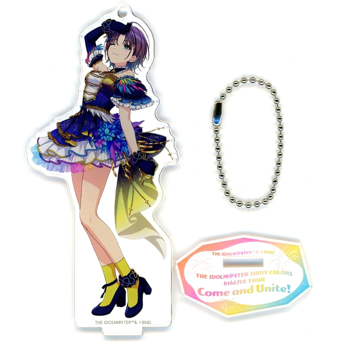 Toru Asakura The Idolmaster Shiny Colors Official Acrylic Stand Keychain Fantastic Fireworks ver. [USED]