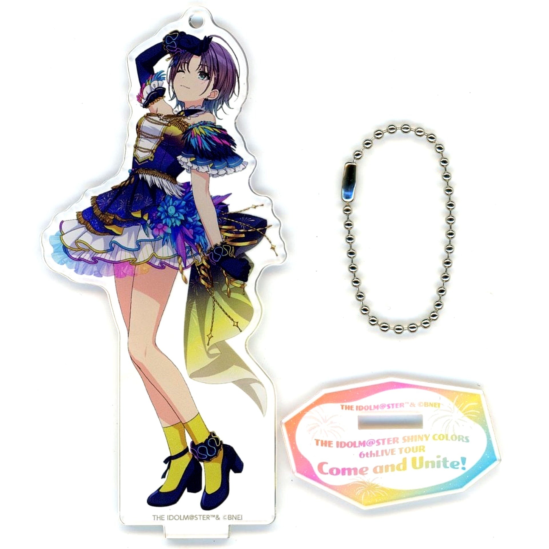 Toru Asakura The Idolmaster Shiny Colors Official Acrylic Stand Keychain Fantastic Fireworks ver. [USED]