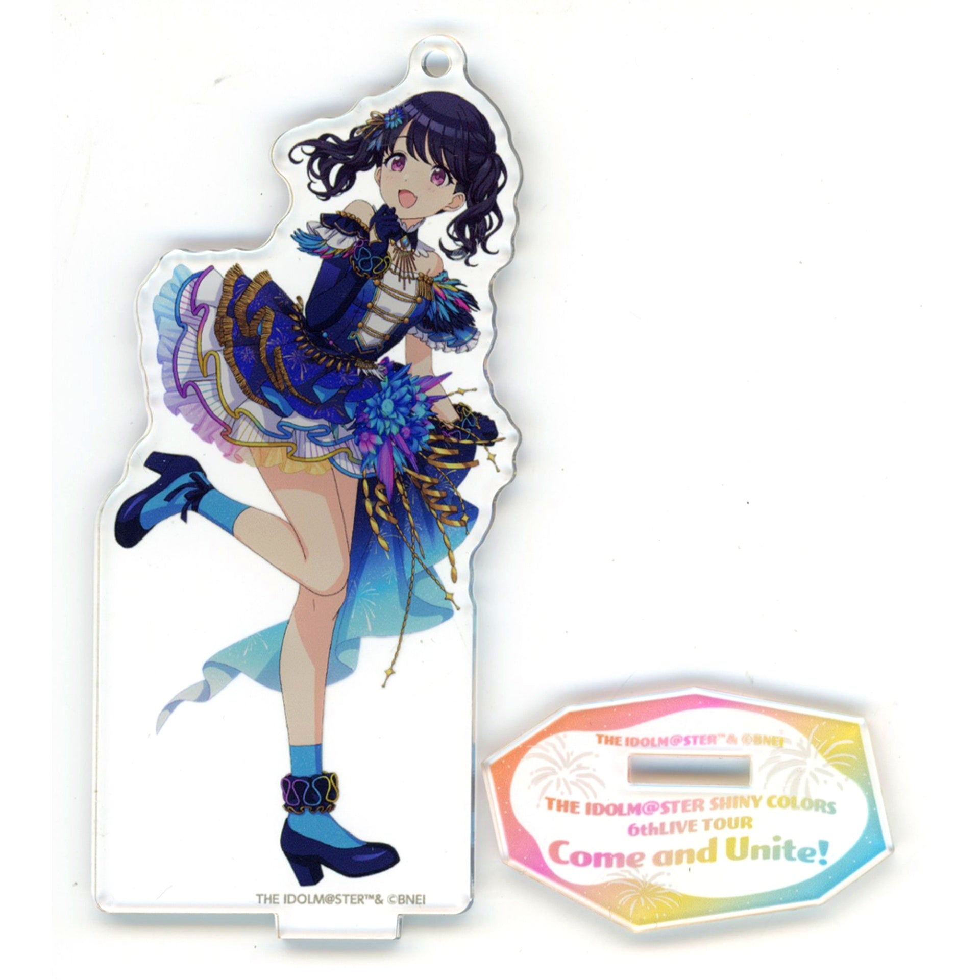 Koito Fukumaru The Idolm@ster Shiny Colors Official Acrylic Stand Keychain Fantastic Fireworks Ver. [USED]