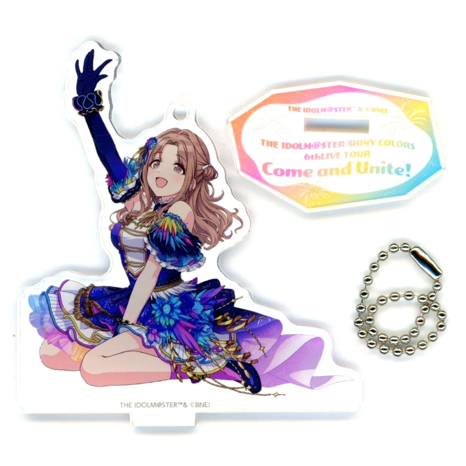 Hinana Ichikawa The Idolmaster Shiny Colors Official Acrylic Stand Keychain Fantastic Fireworks ver. [USED]