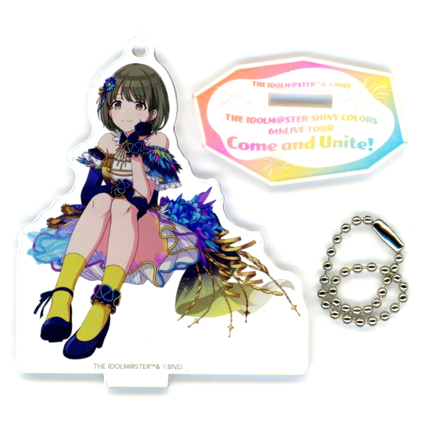 Nichika Nanakusa The Idolmaster Shiny Colors Official Acrylic Stand Keychain Fantastic Fireworks ver. [USED]