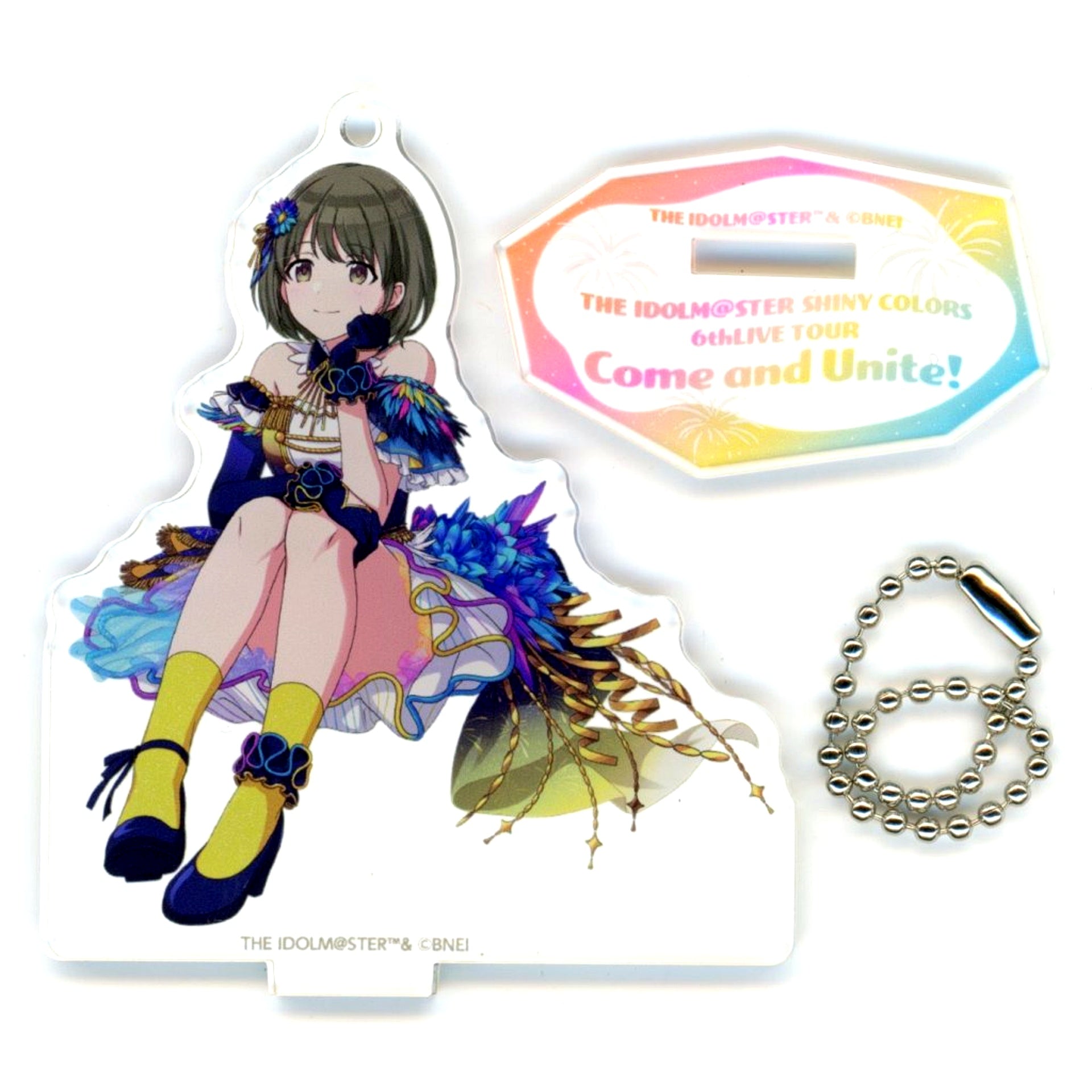 Nichika Nanakusa The Idolmaster Shiny Colors Official Acrylic Stand Keychain Fantastic Fireworks ver. [USED]