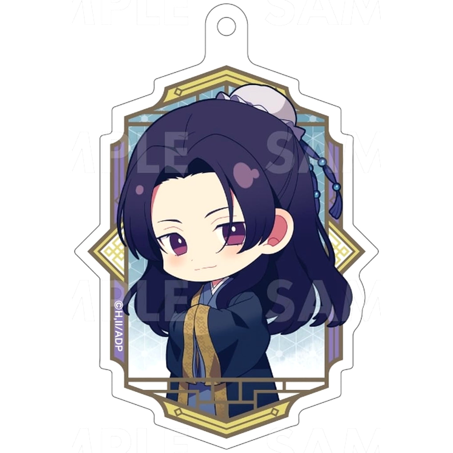 The Apothecary Diaries Jinshi Mini Character Facing Left Trading Acrylic Charms Pop-Up Store in Yurakucho Marui Limited Charm [USED]