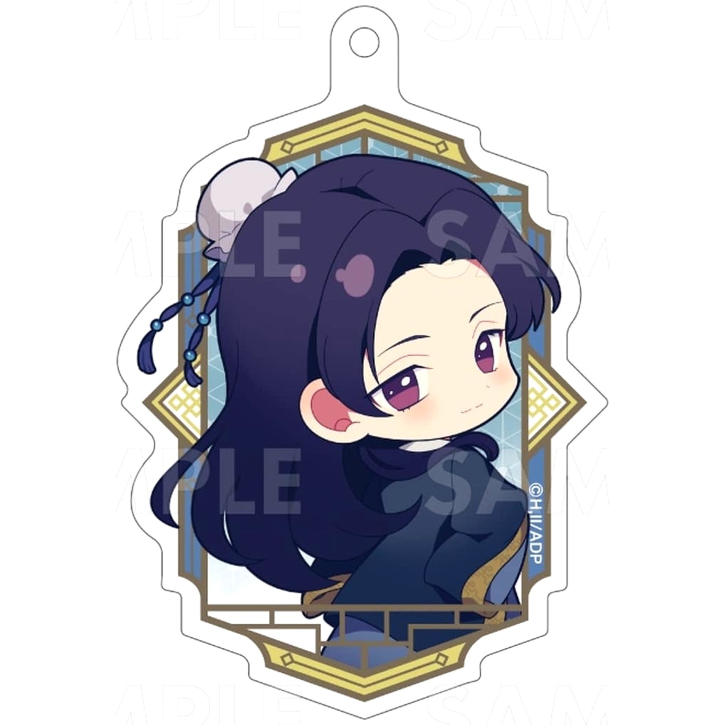 The Apothecary Diaries Jinshi Mini Character Facing Right Looking Right Trading Acrylic Charms Pop-Up Store in Yurakucho Marui Limited Charm [USED]