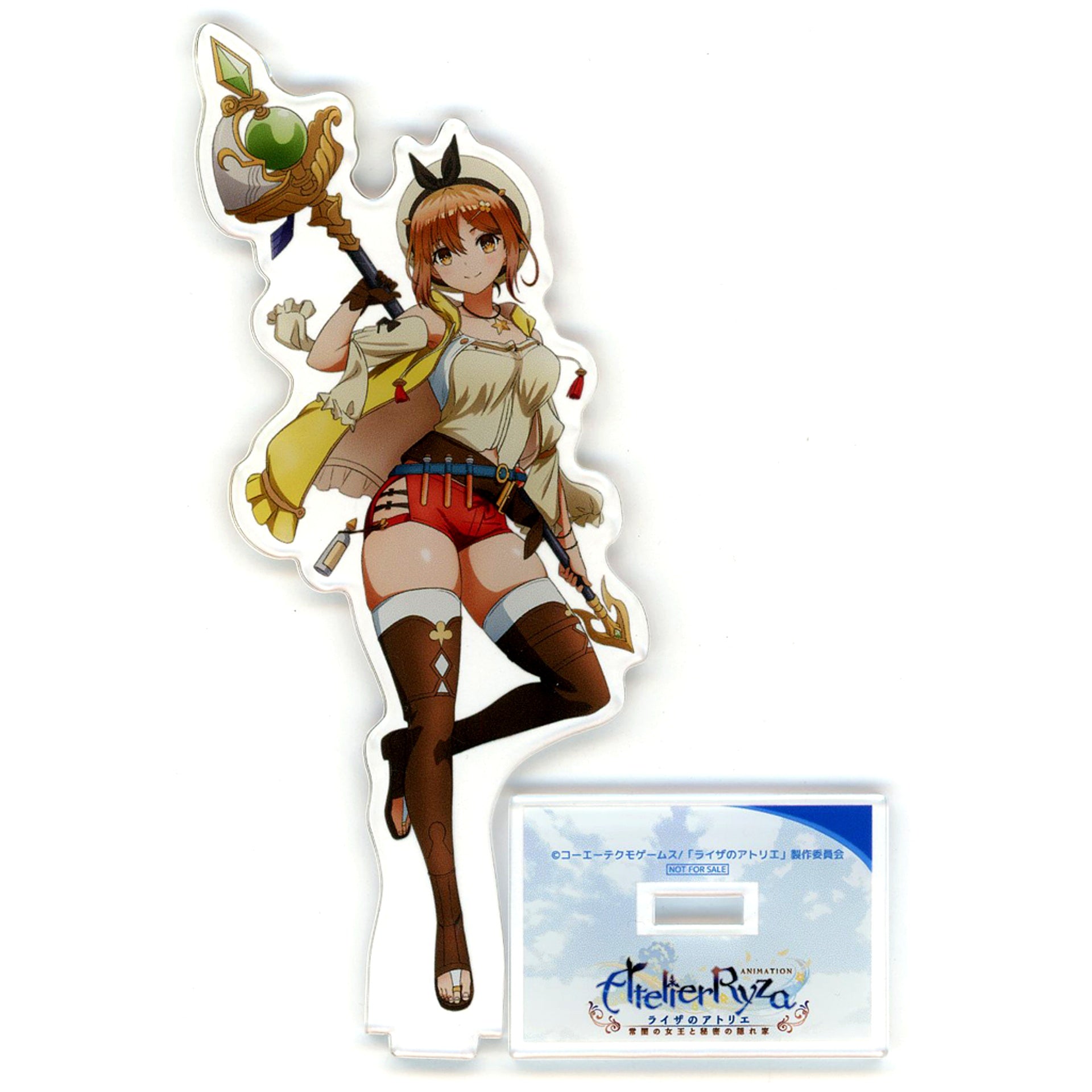 Reisalin Stout Single Item Atelier Ryza Ever Darkness & the Secret Hideout Acrylic Stand Blu-ray/DVD Sofmap Animega Bic Camera All Volumes Purchase Bonus [USED]