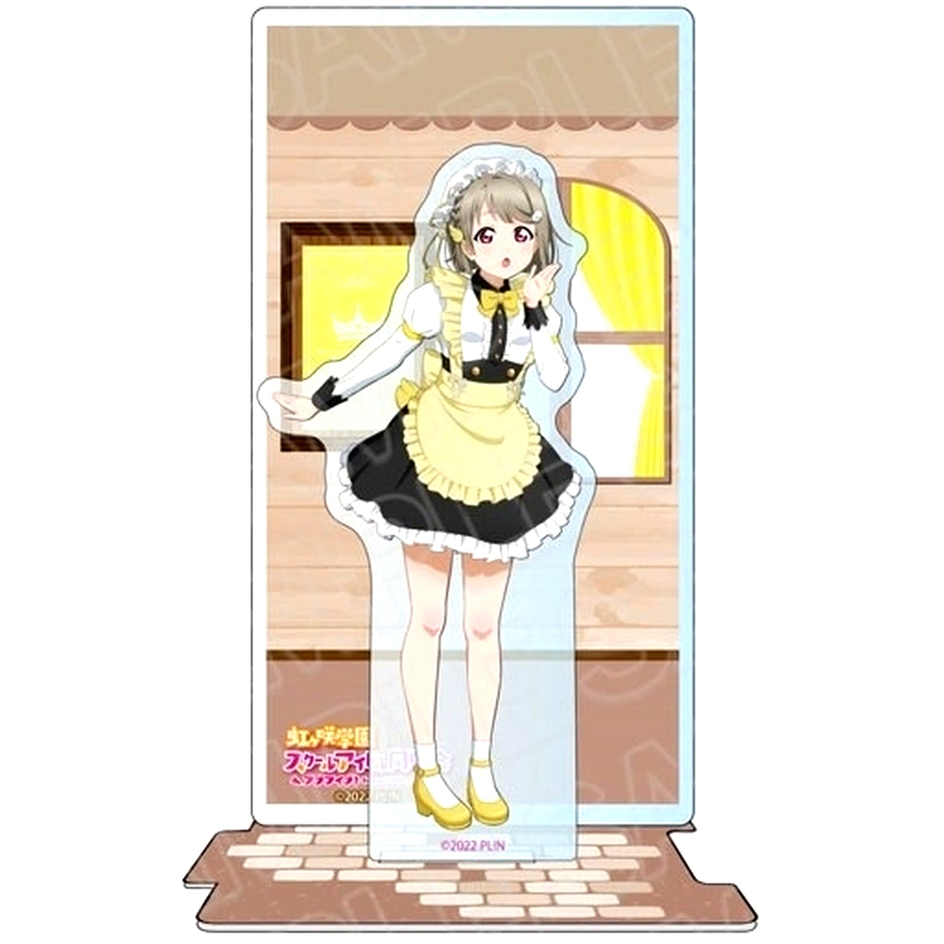 Kasumi Nakasu Love Live! School Idol Festival ALL STARS x The Chara Cafe Acrylic Diorama Animal Maid Ver. [USED]