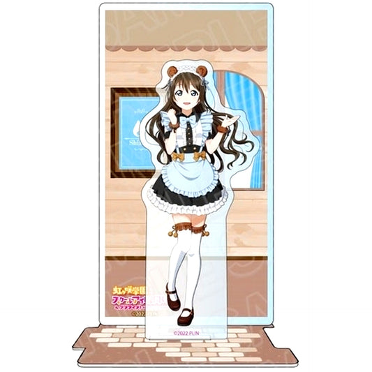 Shizuku Osaka Acrylic Diorama Animal Maid Ver. LoveLive! School Idol Festival ALL STARS x THE CHARA CAFE [USED]