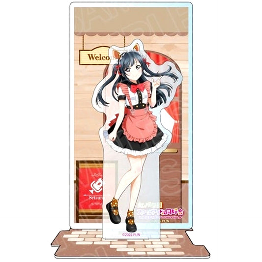 Setsuna Yuki Love Live! School Idol Festival ALL STARS x The Chara Cafe Acrylic Diorama Animal Maid Ver. [USED]