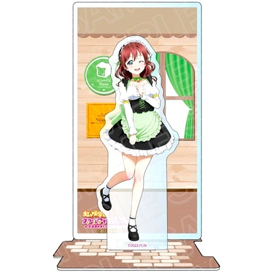 Emma Verde Love Live! School Idol Festival ALL STARS x The Chara Cafe Acrylic Diorama Animal Maid Ver. [USED]