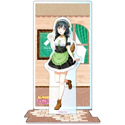 Shioriko Mifune Love Live! School Idol Festival ALL STARS x The Chara Cafe Acrylic Diorama Animal Maid Ver. [USED]