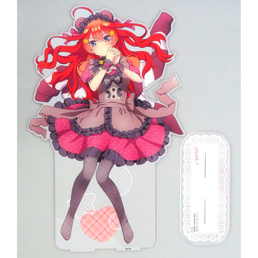Itsuki Nakano The Quintessential Quintuplets Illustration A BIG Acrylic Stand x UNDERGROUNDCIRCUS Open Rugby Shirt Purchase Bonus [USED]