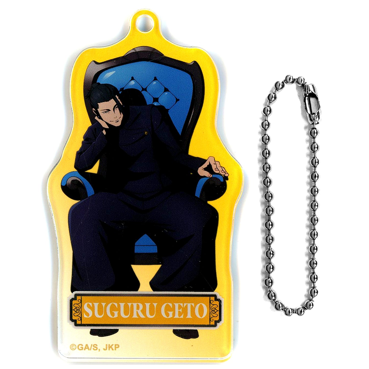 Suguru Geto Trading Acrylic Keychain Jujutsu Kaisen Hidden Inventory Premature Death Chair Blue [USED]