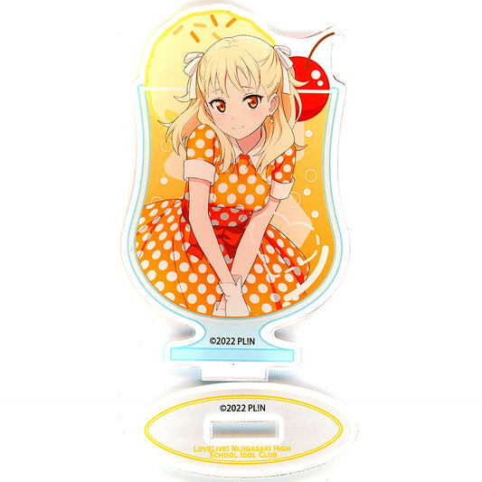 Ai Miyashita Trading Acrylic Stand Love Live! Nijigasaki High School Idol Club DECKS Tokyo Beach x Anique Retro Party [USED]