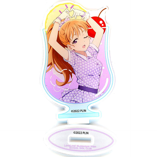 Kanata Konoe Trading Acrylic Stand Love Live! Nijigasaki High School Idol Club DECKS Tokyo Beach x Anique Retro Party [USED]