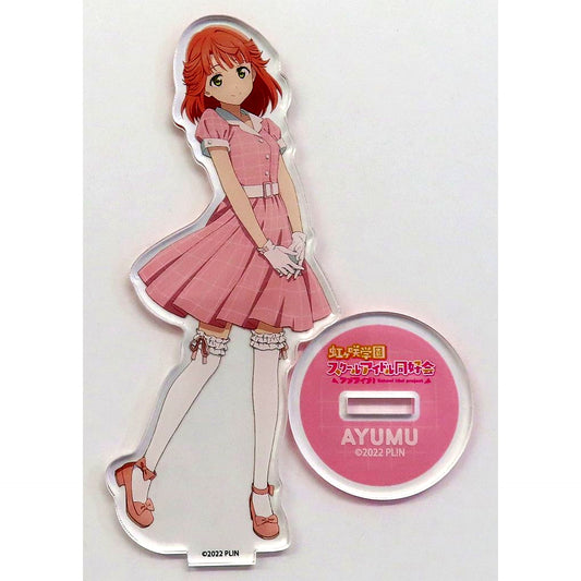Ayumu Uehara Acrylic Stand DECKS Tokyo Beach x Love Live! Nijigasaki High School Idol Club x Anique Retro After-School Candy Shop Party [USED]