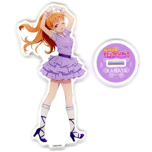 Kanata Konoe Acrylic Stand Love Live! Nijigasaki High School Idol Club DECKS Tokyo Beach x Anique Retro Party [USED]