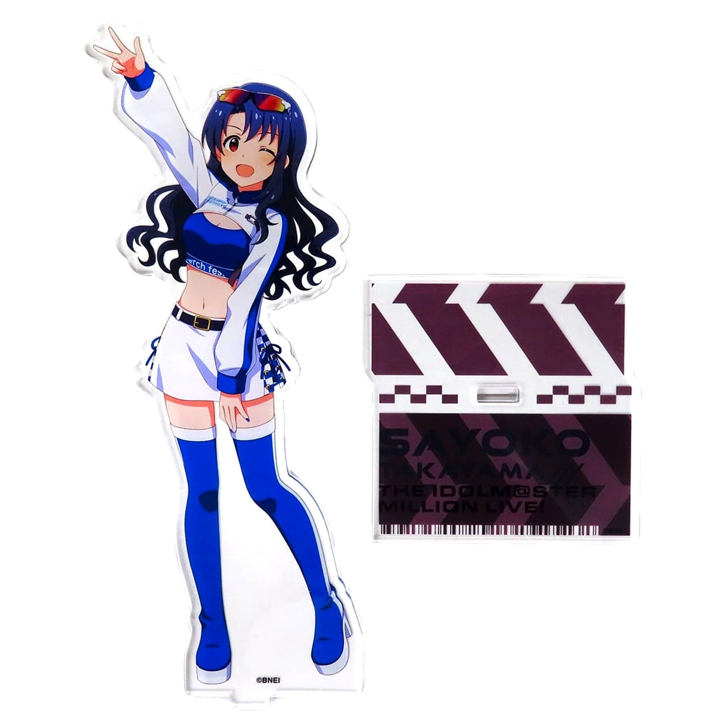 Sayoko Takayama The Idolmaster Million Live! Acrylic Stand grid march festival 3rd Sofmap [USED]