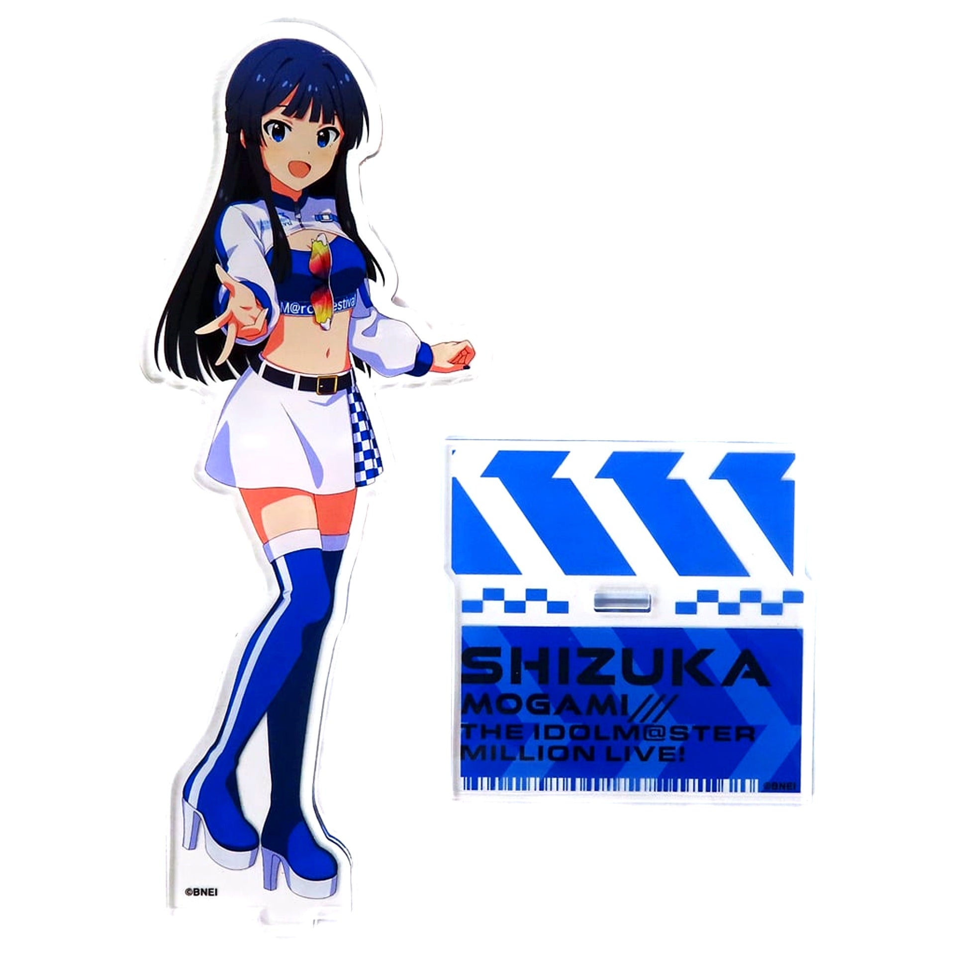 Shizuka Mogami The Idolmaster Million Live! Acrylic Stand grid march festival 3rd Sofmap [USED]