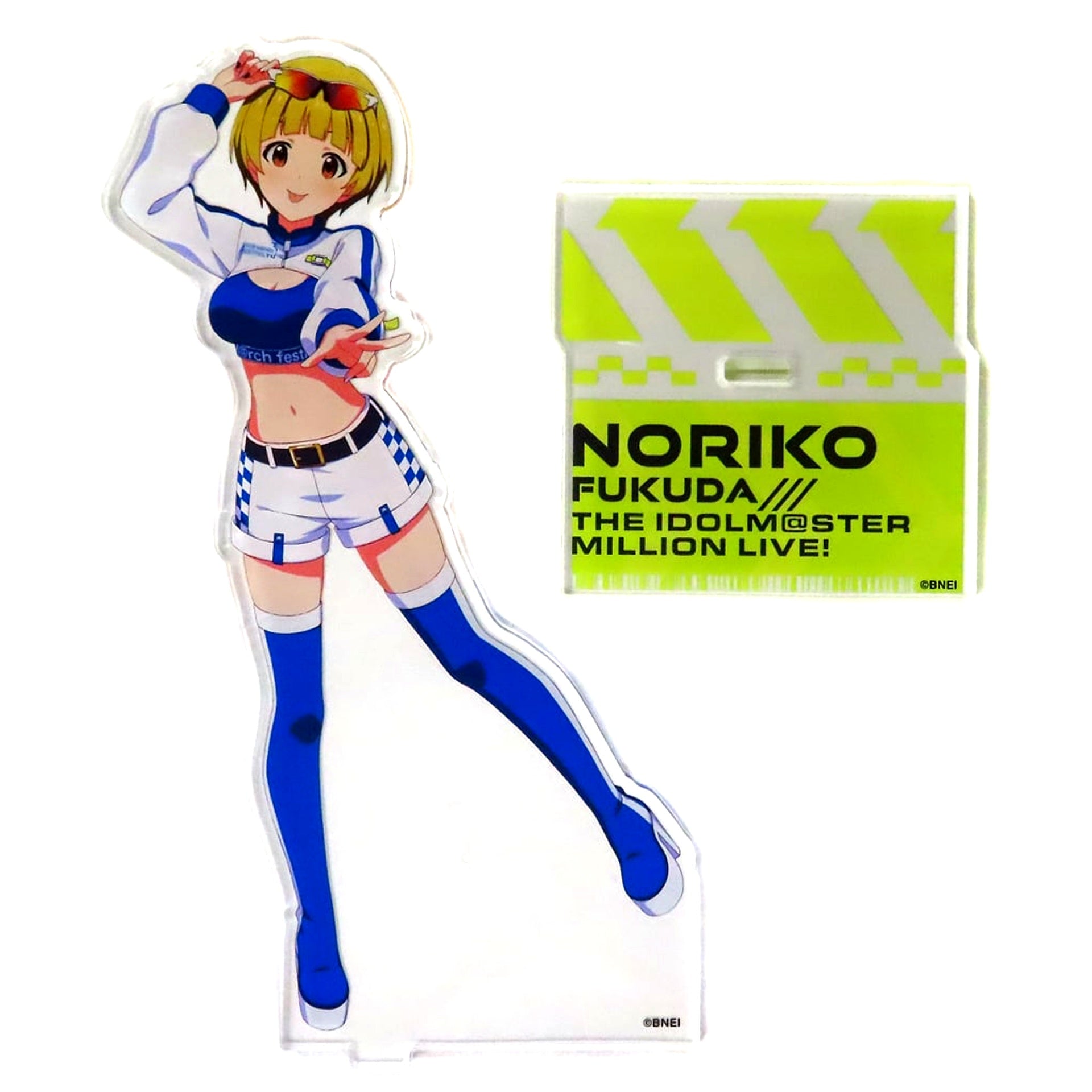 Noriko Fukuda The Idolm@ster Million Live! Acrylic Stand grid march festival 3rd Sofmap GRID MARCH FESTIVAL 3rd [USED]