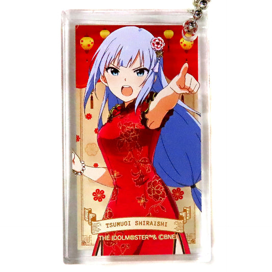 Tsumugi Shiraishi Idolmaster Million Live! x Sofmap GRID M@RCH FESTIVAL 3rd Fresh China Acrylic Block Keychain [USED]