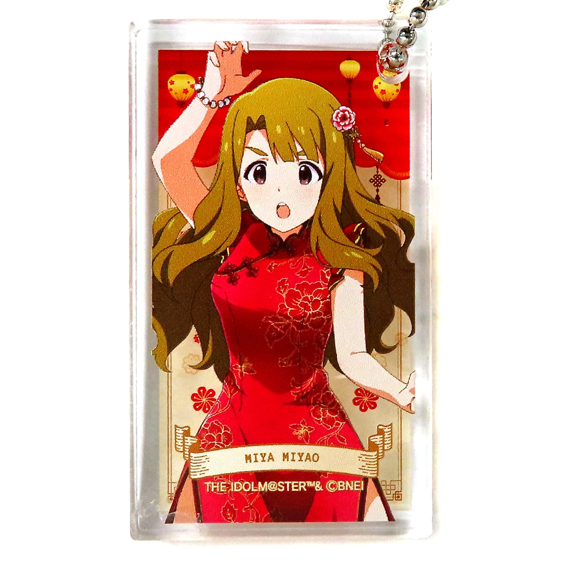 Miya Miyao Idolmaster Million Live! x Sofmap GRID M@RCH FESTIVAL 3rd Fresh China Acrylic Block Keychain [USED]