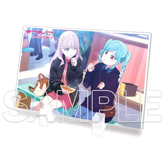 Wien Margarete and Tomari Onitsuka Love Live! Superstar!! Liella! Mini Acrylic Plate [USED]