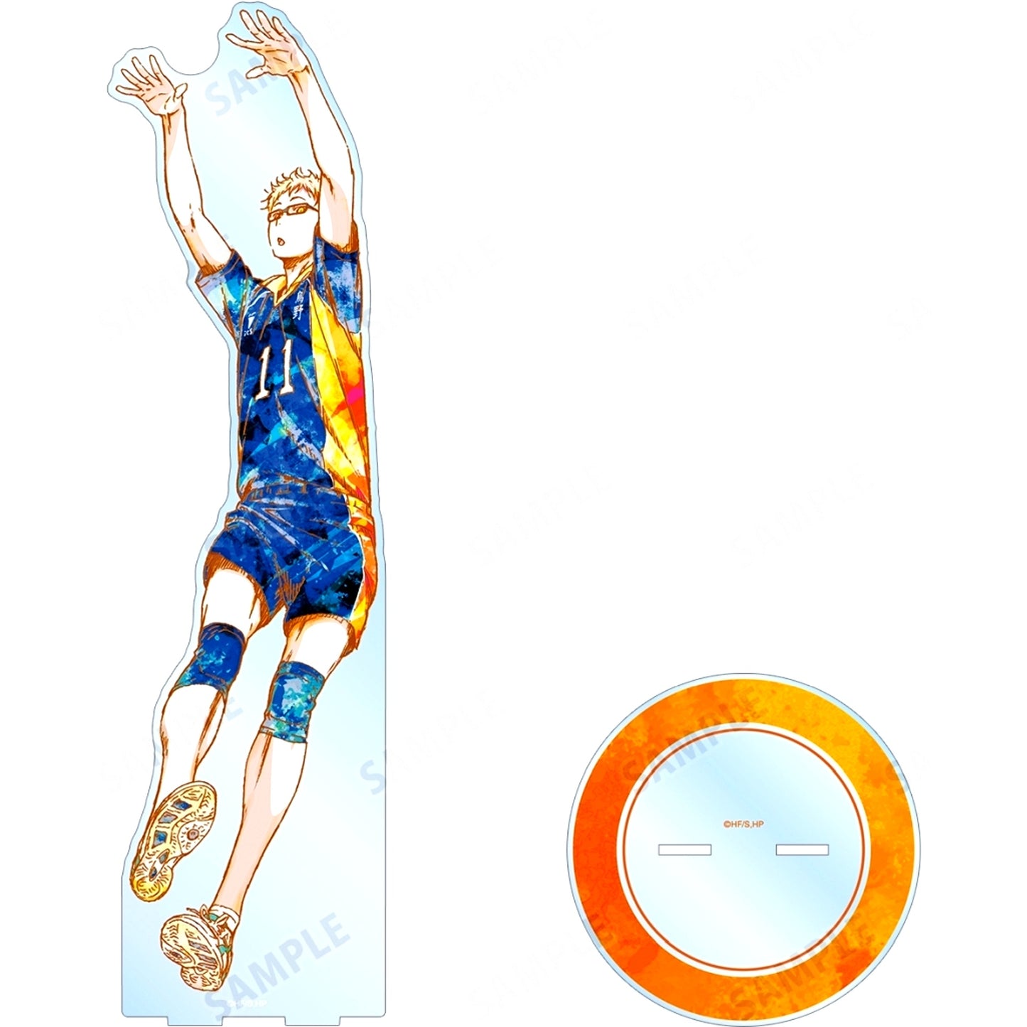 Kei Tsukishima Ani-Art 2nd Extra Large Acrylic Stand Haikyu!! [USED]
