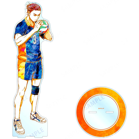 Asahi Azumane Ani-Art Vol. 2 Jumbo Acrylic Stand Haikyu!! [USED]