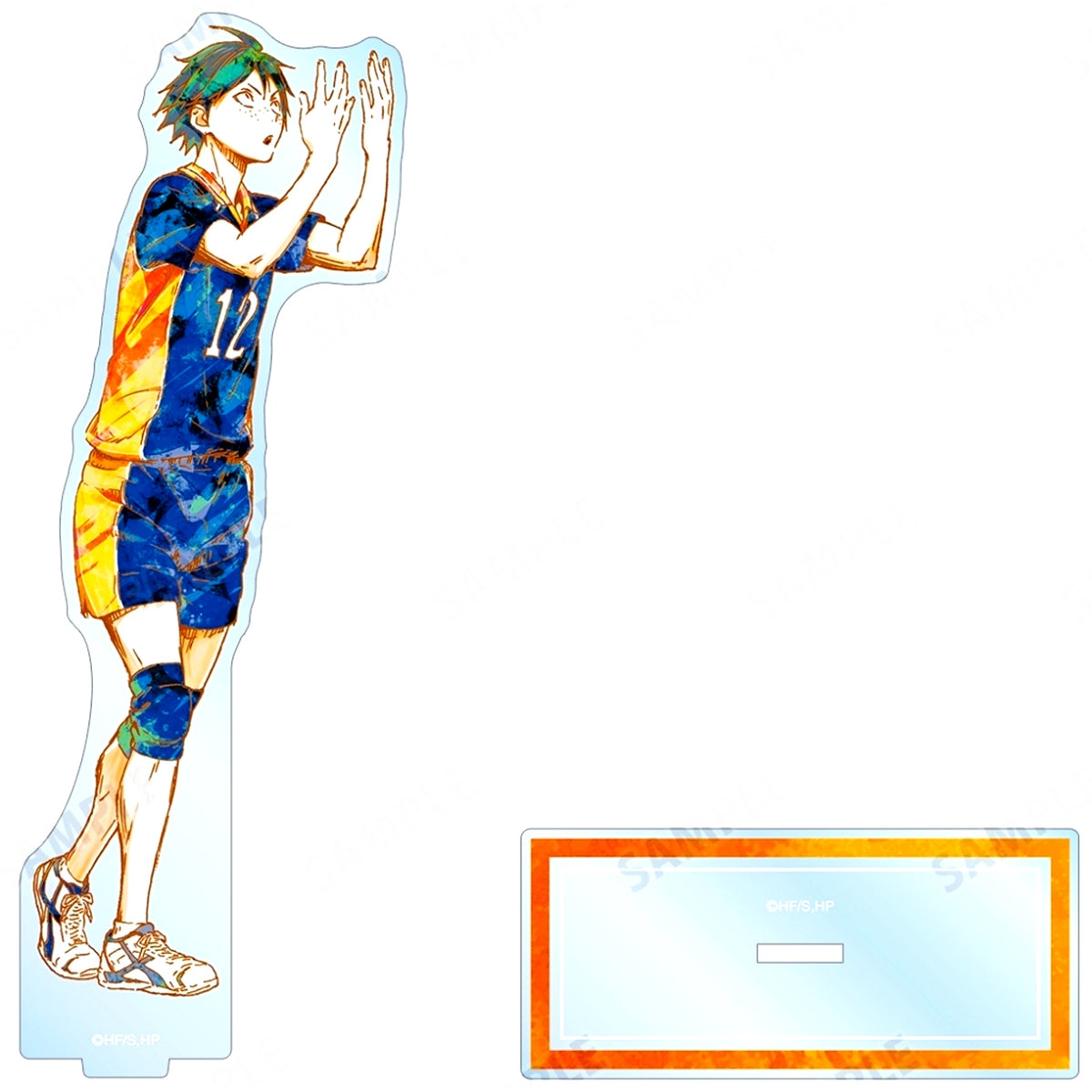 Tadashi Yamaguchi Haikyu!! Ani-Art Part 2 BIG Acrylic Stand [USED]